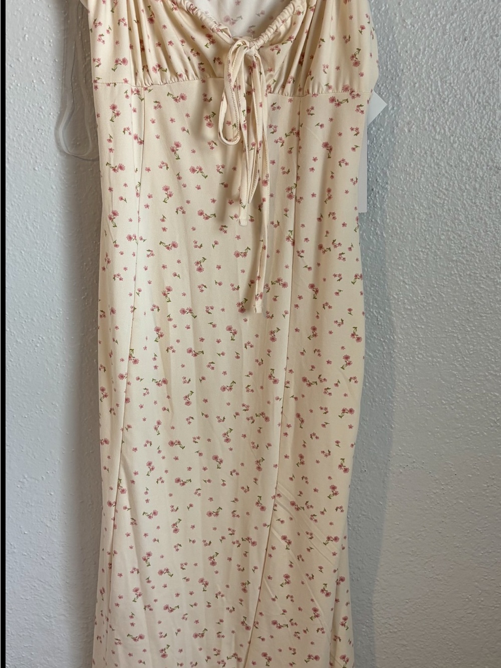 Floral Maxi Dress Dainty Cottagecore Y2K Coquette NEW - Picture 2 of 6